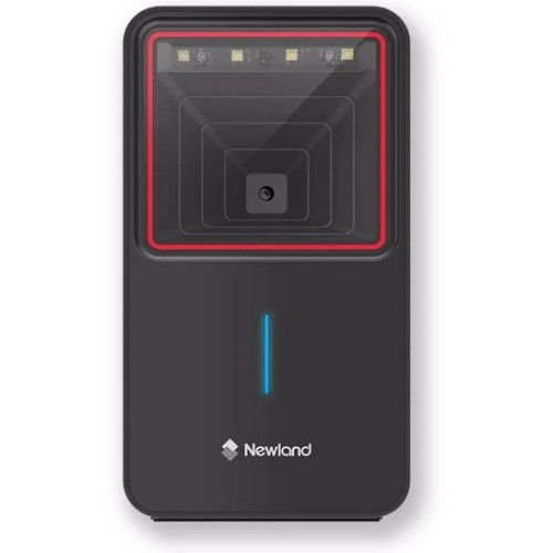 Newland FR42 2D CMOS Mega Pixel Wireless Bluetooth Presentation scanner (black) with Bluetooth usb dongle and USB cable, White light and IR sensor.