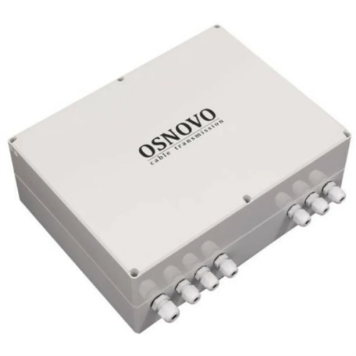 OSNOVO SW-80402-WL(port 90W) Уличный управляемый (L2+) PoE коммутатор на 6 портов. Порты: 4 x GE (10/100/1000Base-T) с PoE (до 90W) + 2 x GE SFP (1000Base-X). Соответствует стандартам PoE IEEE 802.3af