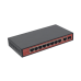 Wi-Tek WI-PCES308GF настраиваемый PoE 60Вт, порты 8 PoE GE + 1 GE + 1 SFP, Easy Smart