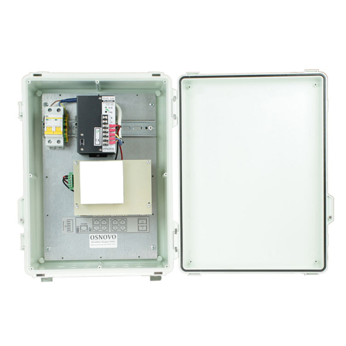 OSNOVO SW-80802-WL(port 90W) Уличный управляемый (L2+) PoE коммутатор на 10 портов. Порты: 8 x GE (10/100/1000Base-T) с PoE (до 90W) + 2 x GE SFP (1000Base-X). Соответствует стандартам PoE IEEE 802.3a