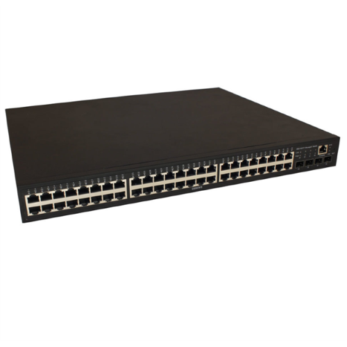 OSNOVO SW-74804/L Управляемый (L2+) коммутатор Gigabit Ethernet на 48 RJ45 + 4 x GE SFP порта. Порты: 48 x GE (10/100/1000Base-T) + 4 x GE SFP (1000Base-X), Консольный порт; Уровень управления L2 (Ful