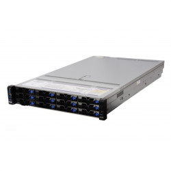 SNR-SR2412LS Rack 2U, 2xXeon LGA4677, 32xDDR5/5600MHz(upto 8TB), 12xHDD LFF/SFF SATA/SAS + 2xSFF rear, 2x M.2 (2280 / 22110), noRAID, 8xPCIe 5.0/4.0, 2x1GbE, 2x1300W, Rails