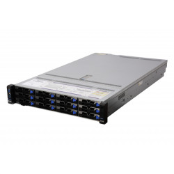 SNR-SR2412LE Rack 2U, 2xAMD EPYC SP5, 24xDDR5/5600MHz(upto 6TB), 12xHDD LFF/SFF SATA/SAS + 2xSFF rear, 2x M.2 (2280 / 22110), noRAID, 8xPCIe 5.0/4.0, 2x1GbE, 2x1300W, Rails.