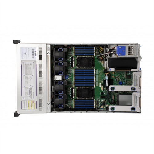 SNR-SR2412LS Rack 2U, 2xXeon LGA4677, 32xDDR5/5600MHz(upto 8TB), 12xHDD LFF/SFF SATA/SAS + 2xSFF rear, 2x M.2 (2280 / 22110), noRAID, 8xPCIe 5.0/4.0, 2x1GbE, 2x1300W, Rails