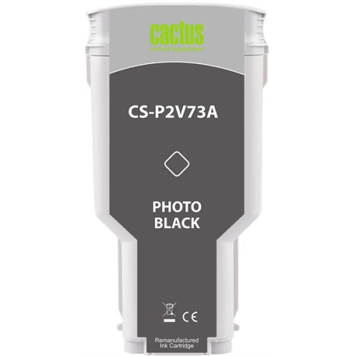 Cactus CS-P2V73A №730 фото черный (300мл) для HP Designjet T1600/1700/2600