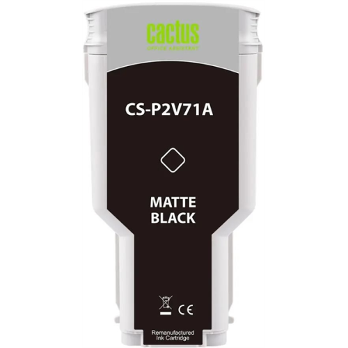 Cactus CS-P2V71A №730 черный матовый (300мл) для HP Designjet T1600/1700/2600