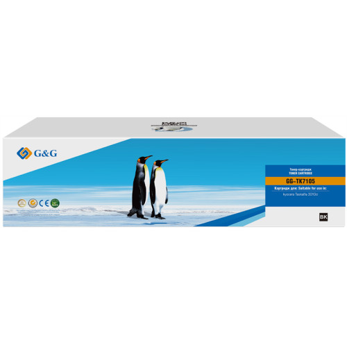 G&G toner-cartridge для Kyocera TASKalfa 3011i/3010i с чипом 20 000 стр. TK-7105  1T02P80NL0 гарантия 36 мес.распродажа остатков