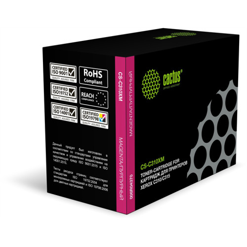 Cactus CS-C310XM 006R04370 пурпурный (5500стр.) для Xerox C310/C315