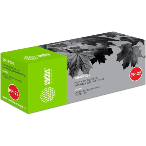 Cactus CS-EP22S EP-22 черный (2500стр.) для Canon LBP-250/350/800/810/1110/1110SE/1120