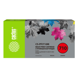 Cactus CS-PFI710M PFI-710M пурп.пигм. (700мл) для Canon imagePROGRAF TX-2000/TX-3000/TX-4000