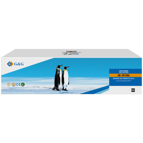 G&G toner-cartridge для Kyocera TASKalfa 3510ci с чипом 35 000 стр. TK-7205 1T02NL0NL0 гарантия 36 мес.распродажа остатков