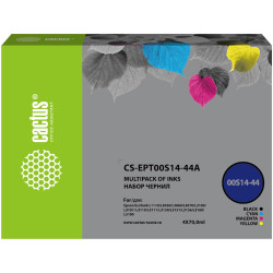 Cactus CS-EPT00S14-44A 103 многоцветный набор 4x70мл для Epson L1110 Ecotank/L3100/L3101/L3110/L3150/L3151