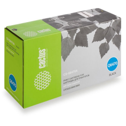 Cactus CS-Q6470A Q6470A черный (6000стр.) для HP CLJ CP3505/3600/3800