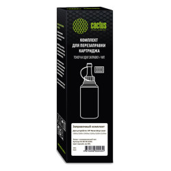 Cactus CS-RK-W1103A черный флакон 80гр. (в компл.:чип) для принтера HP Neverstop Laser 1000/1200