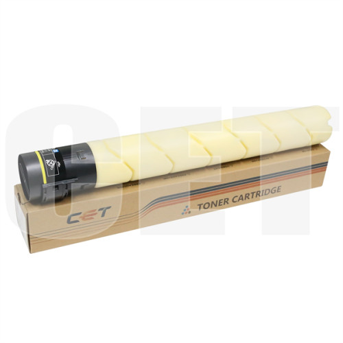 Тонер-картридж (NF8) TN-221Y для KONICA MINOLTA Bizhub C227/C287 (CET) Yellow, 467г, 21000 стр., CET141604