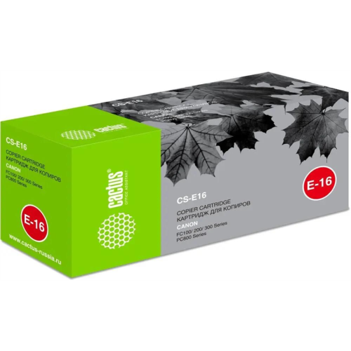 Cactus CS-E16 E-16 черный (2000стр.) для Canon FC100/200/300/PC800
