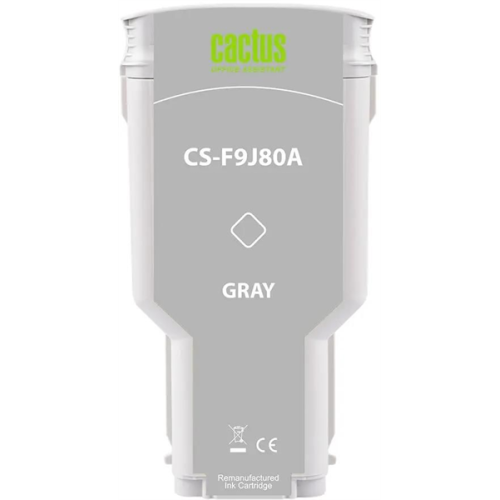 Cactus CS-P2V72A №730 серый (300мл) для HP Designjet T1600/1700/2600