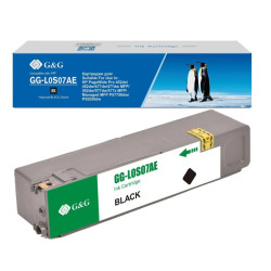 Cartridge G&G для HP 973X PageWide увеличенной емкости, для PW Pro 477/452, черный (10000 стр.)