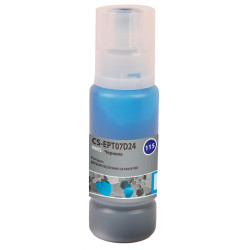 Cactus CS-EPT07D24 115C голубой70мл для Epson ECOTANK L8160/8180