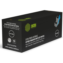 Cactus CSP-W1106-MPSXL W1106A черный (10000стр.) для HP Laser 107a/107r/107w/135a MFP/135r MFP/135w MFP/137fnw MFP/137fwg MFP/MFP 135ag/135wg