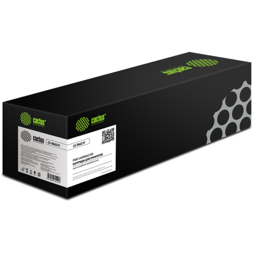 Cactus CS-TN421Y TN-421Y желтый (1800стр.) для Brother HL-L8260CDW/HL-L8360CDW/DCP-L8410CDW/MFC-L8690CDW/MFC-L8900CDW