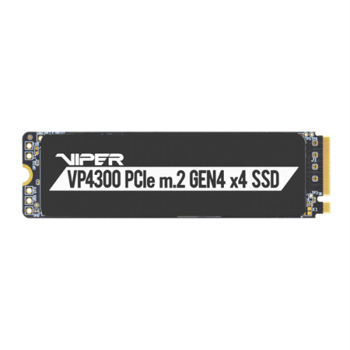Patriot Viper VP4300 2TB M.2 2280 NVMe PCIe 4.0 x4 R7400/W6800 TBW 2000TB DRAM-Buffered 3D NAND TLC