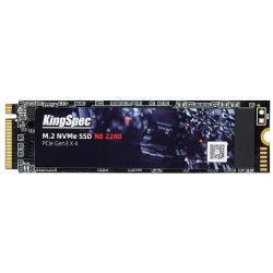 KingSpec SSD 512GB M.2 2280 PCIe 3.0 x4 NVMe R2400/W1700MB/s 3D TLC MTBF 1M 96200/76400 IOPS 349TBW