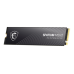 MSI SSD SPATIUM M560 2TB M.2 2280 PCle 5.0 NVMe R10300/W8700MB/s 3D NAND TLC MTBF 1.5M 1300000/1400000 IOPS 1200TBW