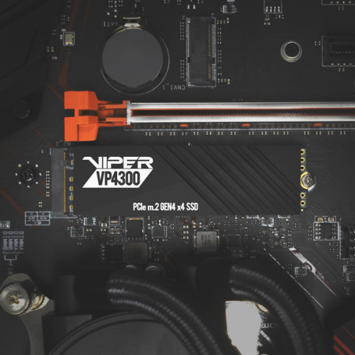 Patriot Viper VP4300 2TB M.2 2280 NVMe PCIe 4.0 x4 R7400/W6800 TBW 2000TB DRAM-Buffered 3D NAND TLC