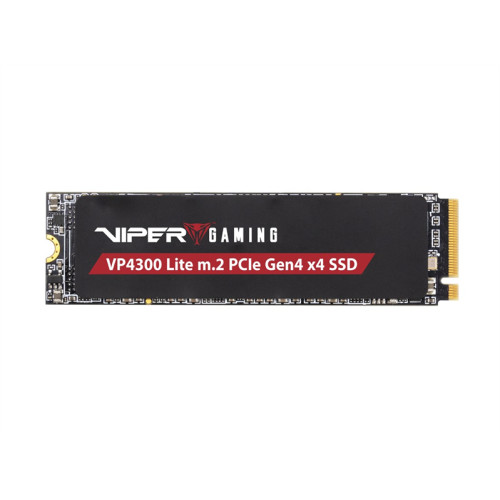 Patriot Viper VP4300 Lite 2TB M.2 2280 NVMe PCIe 4.0 x4 R7400/W6400 TBW 1600TB 3D NAND