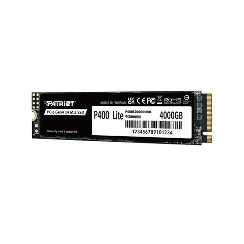 Patriot SSD P400 Lite 1TB M.2 2280 NVMe PCle 4.0 x4 R3500/W2700 TBW 560TB 3D NAND with HS