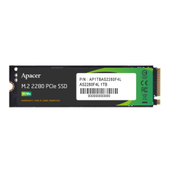 Apacer SSD AS2280F4L 1TB M.2 2280 PCIe Gen5x4, R10400/W8600 Mb/s, 3D NAND, MTBF 1.5M, NVMe, 600TBW, Retail, 5 years (AP1TBAS2280F4L-1)