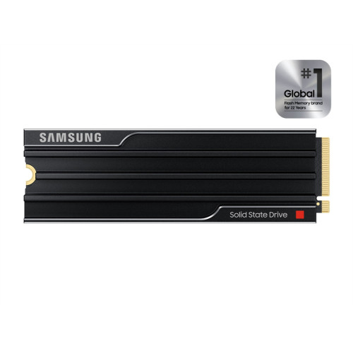 SSD M.2 (PCI-E NVMe 2.0 Gen 5.0 x4) 1Tb Samsung 9100 PRO (R14800/W13400MB/s) with Heatsink, 1year