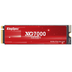 KingSpec SSD 1TB M.2 2280 PCIe 4.0 x4 NVMe R7400/W4400MB/s 3D TLC MTBF 1M 600TBW