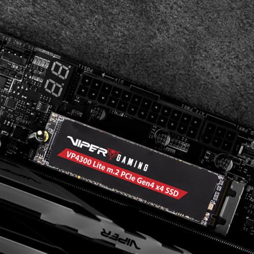 Patriot Viper VP4300 Lite 500GB M.2 2280 NVMe PCIe 4.0 x4 R7000/W4000 TBW 400TB 3D NAND
