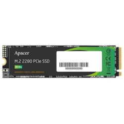 Apacer SSD AS2280P4X 2TB M.2 2280 PCIe Gen3x4, R2100/W1700 Mb/s, 3D NAND, MTBF 1.8M, NVMe, 480TBW, Retail, 3 years (AP2TBAS2280P4X-1)