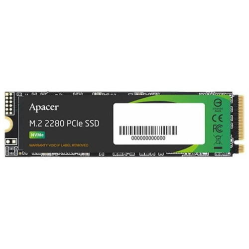 Apacer SSD AS2280P4X 2TB M.2 2280 PCIe Gen3x4, R2100/W1700 Mb/s, 3D NAND, MTBF 1.8M, NVMe, 480TBW, Retail, 3 years (AP2TBAS2280P4X-1)
