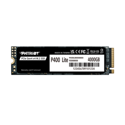 Patriot SSD P400 Lite 1TB M.2 2280 NVMe PCle 4.0 x4 R3500/W2700 TBW 560TB 3D NAND with HS
