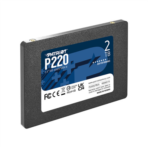 Patriot SSD P220 2TB SATA3 2.5