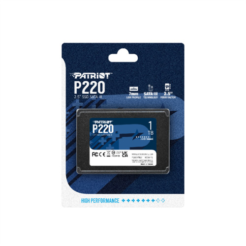 Patriot SSD P220 1TB SATA3 2.5
