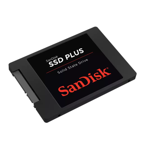SanDisk SSD PLUS 2,5” SATA 2Tb, SDSSDA-2T00-G26, 1 year