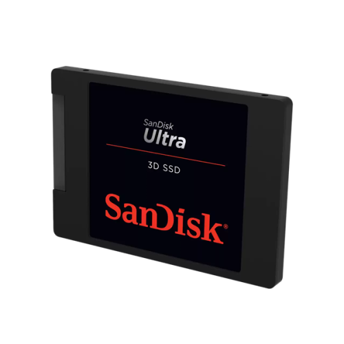 SanDisk Ultra 3D SSD 2,5” SATA 1Tb, TBW 400, SDSSDH3-1T00-G26, 1 year