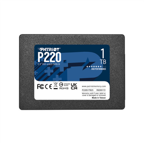 Patriot SSD P220 1TB SATA3 2.5