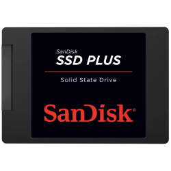 SanDisk SSD PLUS 2,5” SATA 1Tb, SDSSDA-1T00-G28, 1 year