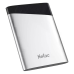 Netac Z6S 120GB USB 3.2 Gen 2 Type-C External SSD, R/W up to 510MB/440MB/s,with USB-C to USB-A cable and USB-A to USB-C adapter