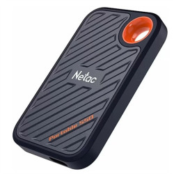 Netac ZX20 2TB USB 3.2 Gen 2x2 Type-C External SSD, R/W up to 2000MB/1800MB/s, with USB C to A cable and 20Gbps USB C to C cable 5Y wty