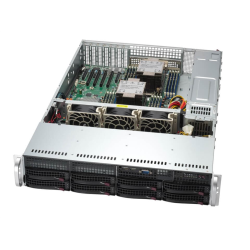 Supermicro SuperServer 2U 621P-TR / 2x4514Y/ 2x32Gb/ 1xPM893 480GB SATA/ 2x1200W/ SFT-DCMS-Single/1st config
