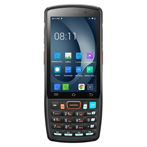 UROVO DT40S: Android 12/1.8 GHz/8хCore, Cortex A53/Qualcomm SD 450/RAM 3 GB/ROM 32 GB/UROVO SE2030W/2D Imager/4.0