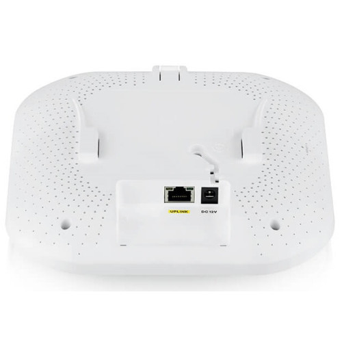 Точка доступа Zyxel NebulaFlex Pro WAX510D, WiFi 6, 802.11a/b/g/n/ac/ax (2,4 и 5 ГГц), MU-MIMO, антенны 2x2, до 575+1200 Мбит/с, 1xLAN GE, PoE, защита от 4G/5G