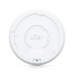 Ubiquiti Access Point U6 Enterprise WiFi 6 support (2.4/5/6 GHz bands), 10.2 Gbps aggregate throughput rate, (1) 2.5GbE RJ45 port (PoE In)Powered with PoE+